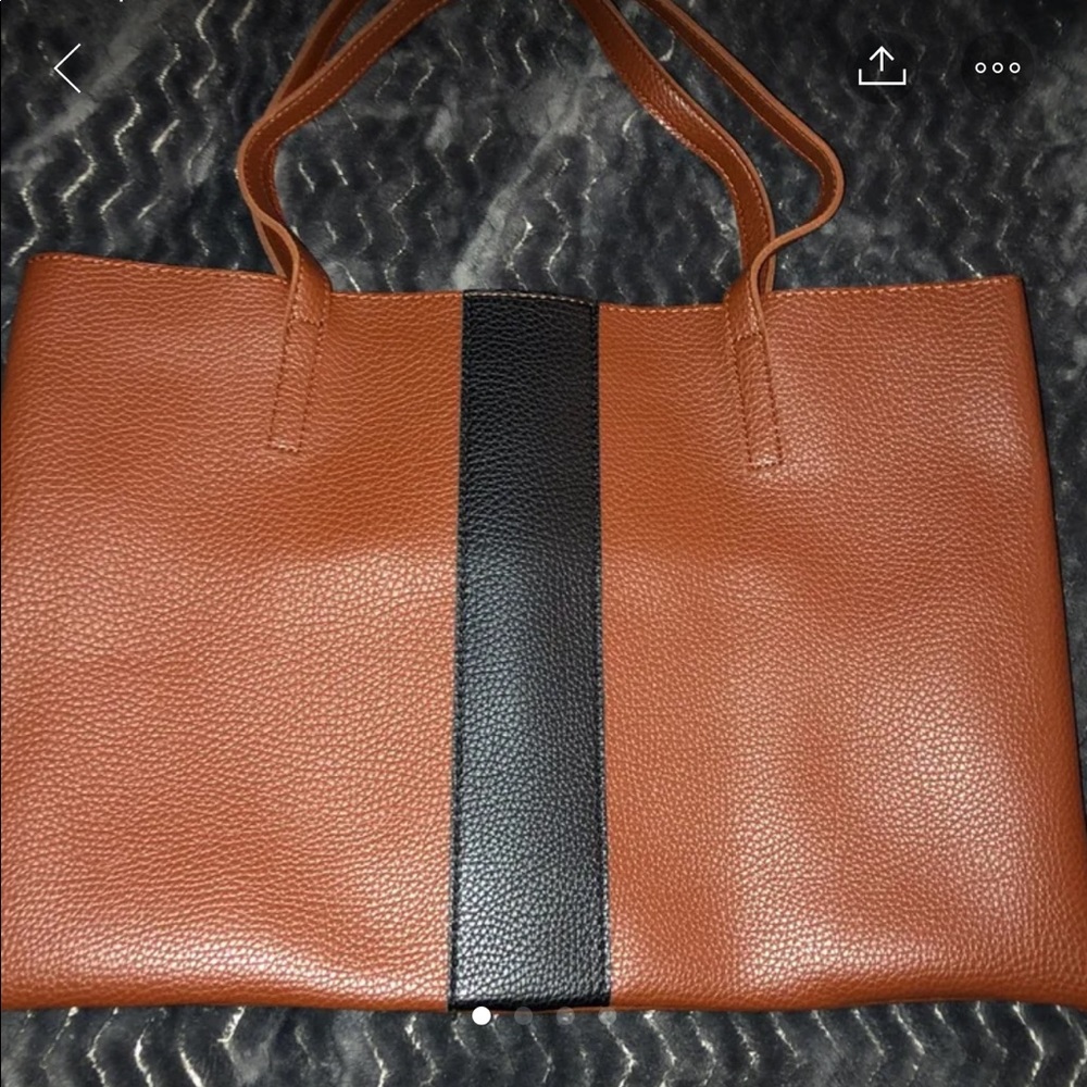 NEW VEGAN LEATHER TOTE